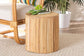 bali & pari Milagra Modern Bohemian Natural Rattan Coffee Table FredCo