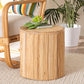 bali & pari Milagra Modern Bohemian Natural Rattan Coffee Table FredCo