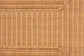 bali & pari Minahasa Bohemian Light Honey Braided Rattan Coffee Table FredCo