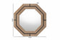 bali & pari Mirai Bohemian Woven Grasscloth Octagon Accent Mirror FredCo