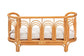 bali & pari Nariko Bohemian Light Honey Rattan Pet Bed FredCo