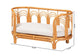 bali & pari Nariko Bohemian Light Honey Rattan Pet Bed FredCo