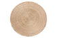 Round woven rattan basket tray, natural finish, perfect for home decor or storage