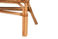 bali & pari Nella Modern Bohemian Natural Brown Rattan 2-Piece Dining Nook Banquette Set FredCo