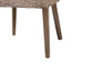 bali & pari Niesha Bohemian Grey Natural Kubu Rattan and Mahogany Wood Dining Chair FredCo