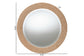 bali & pari Nieva Round Woven Rope Mirror - Coastal Mirror with Woven Jute Accents for Farmhouse, Boho Wall Decor, Beach House FredCo