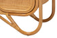 bali & pari Noreen Peacock Fan Natural Rattan Cabinet - Handcrafted Rattan Pole Hutch with Woven Doors and Shelves, Boho Coastal Accent Shelving and Display Unit FredCo