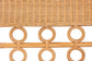 bali & pari Oxford Bohemian Light Honey Rattan 2-Piece Dining Nook Bench Set FredCo
