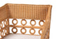 bali & pari Oxford Bohemian Light Honey Rattan Arm Chair FredCo