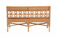 bali & pari Oxford Bohemian Light Honey Rattan Dining Bench FredCo