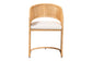 bali & pari Palm Bohemian Light Honey Rattan Dining Chair FredCo