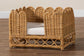 bali & pari Palm Bohemian Light Honey Rattan Pet Bed FredCo