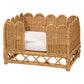 bali & pari Palm Bohemian Light Honey Rattan Pet Bed FredCo