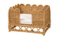 bali & pari Palm Bohemian Light Honey Rattan Pet Bed FredCo