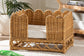 bali & pari Palm Bohemian Light Honey Rattan Pet Bed FredCo