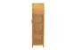 bali & pari Paloma Modern Bohemian Light Honey Rattan Large Storage Cabinet FredCo