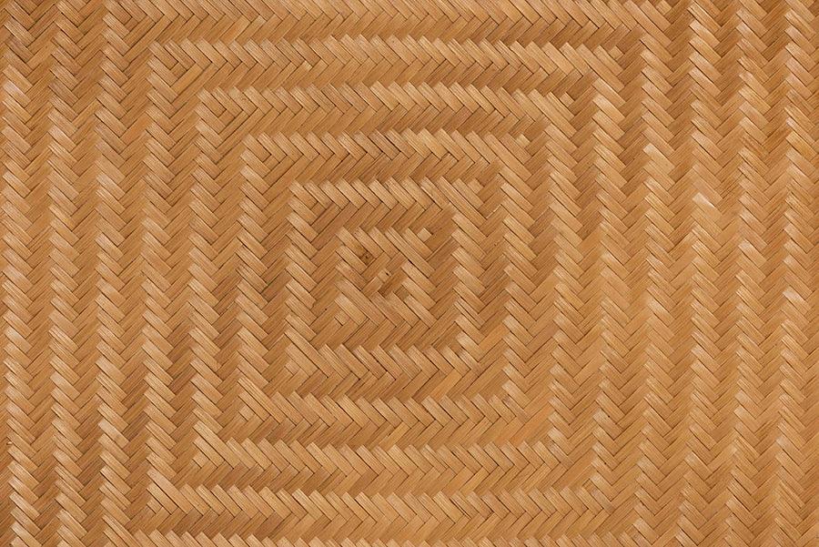 bali & pari Phoenix Modern Bohemian Light Honey Rattan Coffee Table FredCo