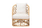 bali & pari Prisca Bohemian Light Honey Rattan Accent Chair FredCo