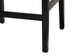 bali & pari Prita Bohemian Paper Loom and Black Mahogany Wood Bar Stool FredCo