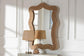 bali & pari Quiana Coastal Woven Rope Accent Wall Mirror FredCo