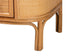 bali & pari Radenza Bohemian Light Honey Rattan 3-Drawer Storage Cabinet FredCo
