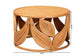 bali & pari Raflesia Modern Bohemian Natural Rattan Coffee Table FredCo