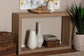 bali & pari Rajiya Handwoven Jute Console Table - Rectangular Open-Frame Entryway Table with Natural Texture, Minimalist Coastal Boho Accent for Living Room or Hallway Décor FredCo