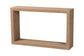 bali & pari Rajiya Handwoven Jute Console Table - Rectangular Open-Frame Entryway Table with Natural Texture, Minimalist Coastal Boho Accent for Living Room or Hallway Décor FredCo
