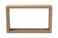 bali & pari Rajiya Handwoven Jute Console Table - Rectangular Open-Frame Entryway Table with Natural Texture, Minimalist Coastal Boho Accent for Living Room or Hallway Décor FredCo
