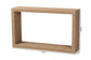 bali & pari Rajiya Handwoven Jute Console Table - Rectangular Open-Frame Entryway Table with Natural Texture, Minimalist Coastal Boho Accent for Living Room or Hallway Décor FredCo