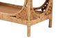 bali & pari Ramona Modern Bohemian Light Honey Rattan Console Table FredCo
