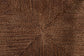 Close-up of woven brown seagrass furniture texture from FredCo International