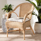 bali & pari Reinu Natural Rattan Dining Chair FredCo