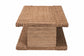 bali & pari Rhinos Handwoven Seagrass Coffee Table with Open Shelf - Rectangular Wicker Center Table for Living Room, Coastal Boho Style FredCo
