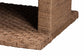 bali & pari Rhinos Handwoven Seagrass Coffee Table with Open Shelf - Rectangular Wicker Center Table for Living Room, Coastal Boho Style FredCo