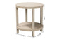 bali & pari Rocco Bohemian Woven Grasscloth End Table FredCo