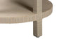 bali & pari Rocco Bohemian Woven Grasscloth End Table FredCo