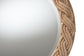 bali & pari Romana Braided Rope Mirror - Coastal Mirror with Woven Jute Accents for Farmhouse, Boho Wall Decor, Beach House FredCo