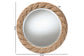 bali & pari Romana Braided Rope Mirror - Coastal Mirror with Woven Jute Accents for Farmhouse, Boho Wall Decor, Beach House FredCo