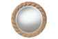 bali & pari Romana Braided Rope Mirror - Coastal Mirror with Woven Jute Accents for Farmhouse, Boho Wall Decor, Beach House FredCo