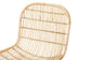 bali & pari Rosalba Bohemian Light Honey Rattan S-Curve Dining Chair FredCo