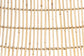 bali & pari Rosalba Bohemian Light Honey Rattan S-Curve Dining Chair FredCo