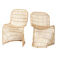 bali & pari Rosalba Bohemian Light Honey Rattan S-Curve Dining Chair FredCo