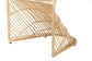 bali & pari Rosalba Bohemian Light Honey Rattan S-Curve Dining Chair FredCo
