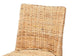 bali & pari Rowen Bohemian Light Honey Kubu Rattan and Mahogany Wood Dining Chair FredCo