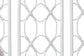 bali & pari Sampson Bohemian White Rattan King Size Standalone Headboard FredCo