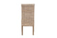 bali & pari Santiago Bohemian Grey Natural Kubu Rattan and Mango Wood Dining Chair FredCo