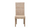 bali & pari Santiago Bohemian Grey Natural Kubu Rattan and Mango Wood Dining Chair FredCo