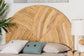 bali & pari Seana Bohemian Honey Rattan Queen Size Standalone Headboard FredCo