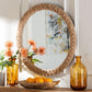 bali & pari Shara Coastal Braided Rope Accent Mirror FredCo